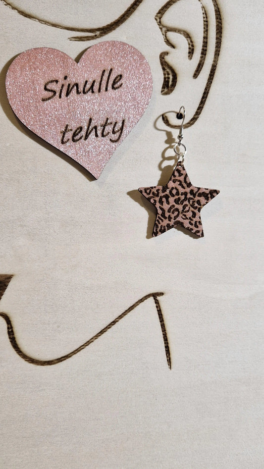 Leopardi-kuvioiset Korvakorut – Tyylikästä ja Villiä Eleganssia - Marinkorut