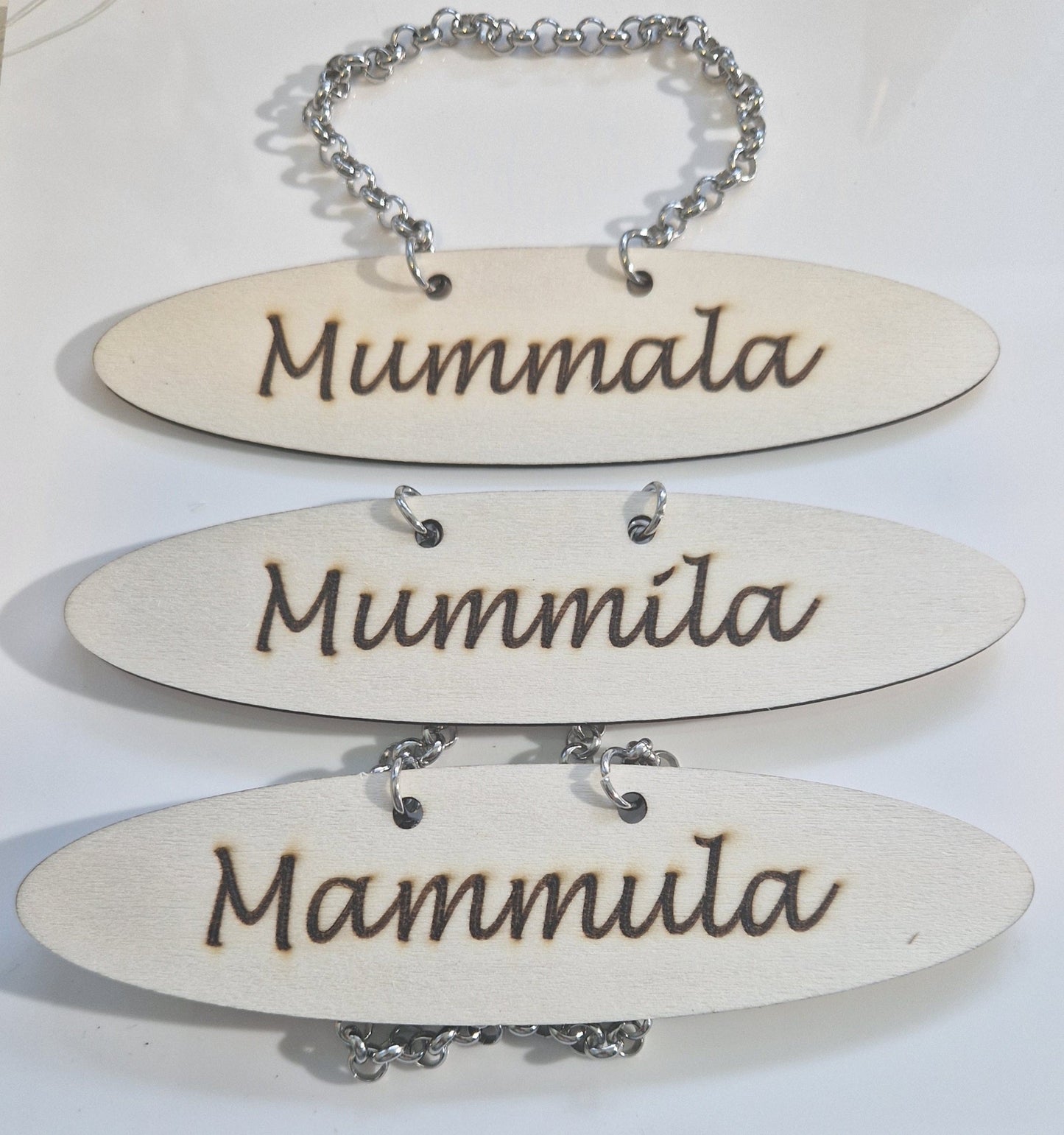 Kyltit omalla tekstillä Marinkorut