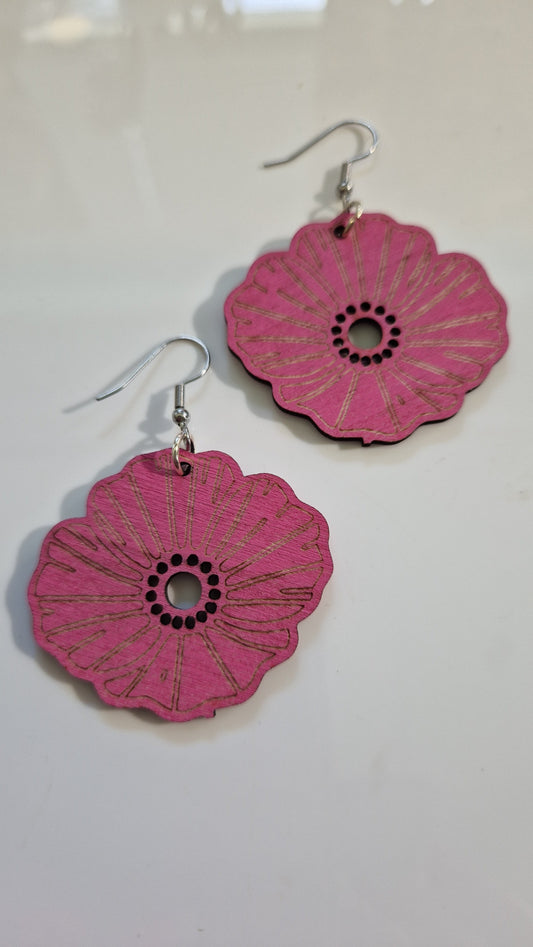 Unikko korvakorut Marinkorut