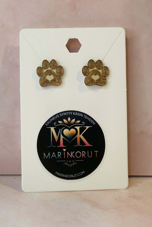 Tassu‑nappikorvakorut – suloinen valinta eläinystävän korviin Marinkorut