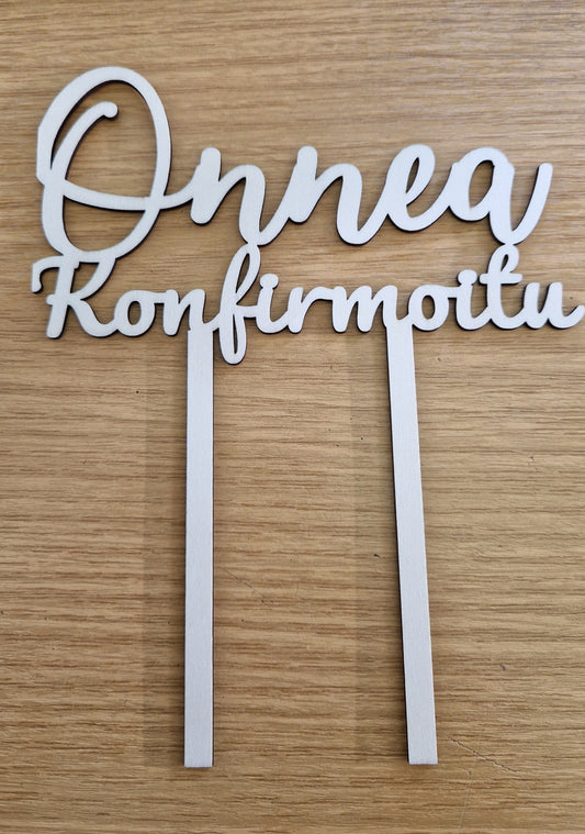 Onnea konfirmoitu Marinkorut