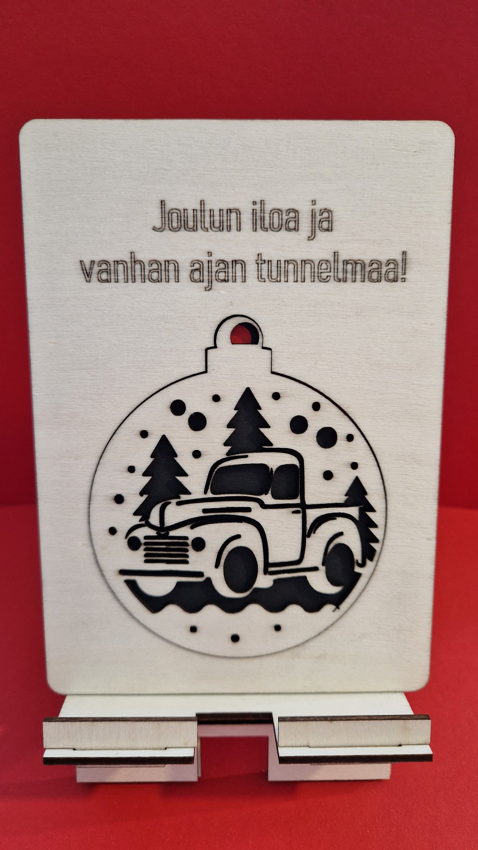 Joulukortti & koriste yhdessä! Marinkorut