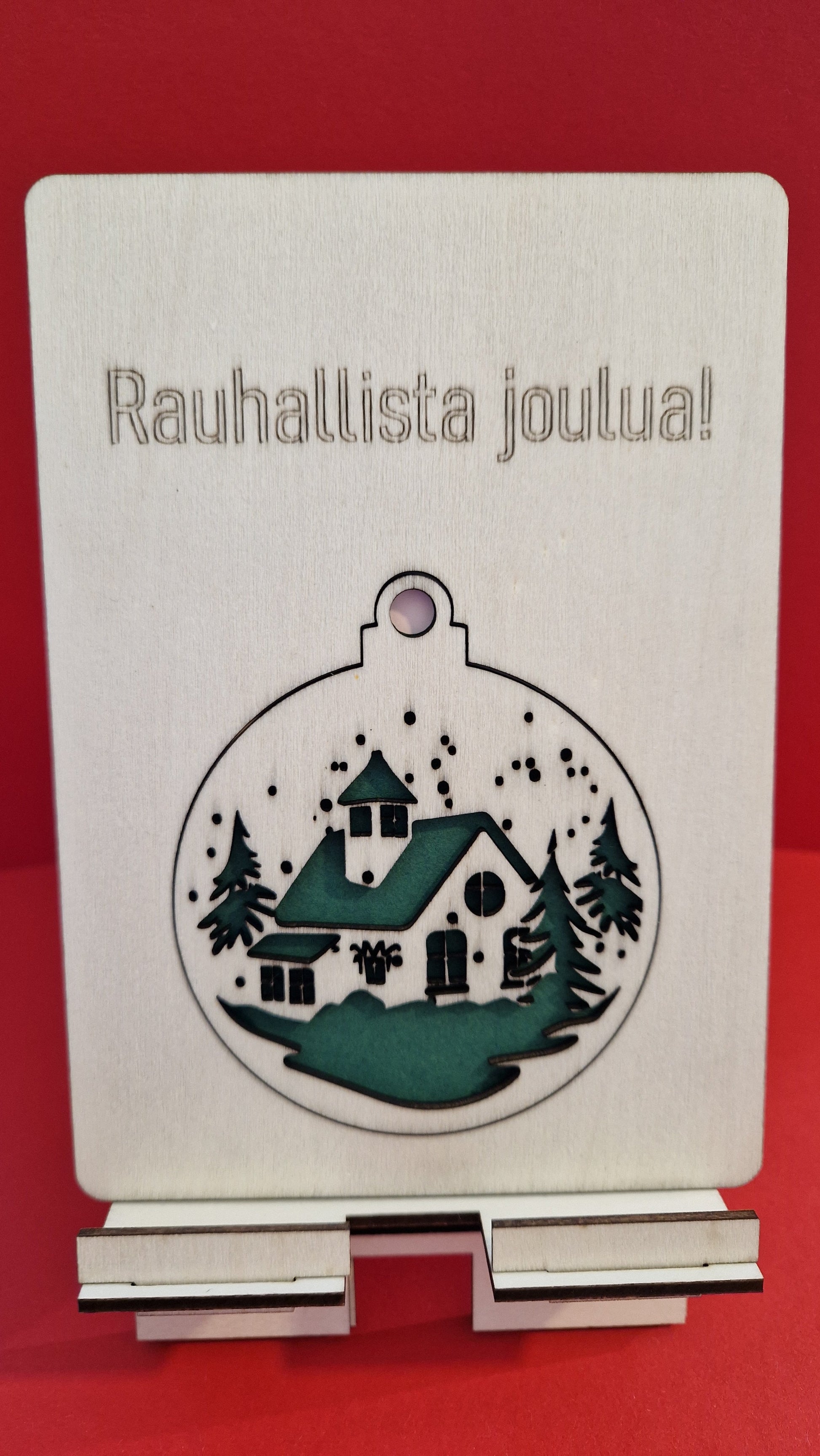 Joulukortti & koriste yhdessä! Marinkorut