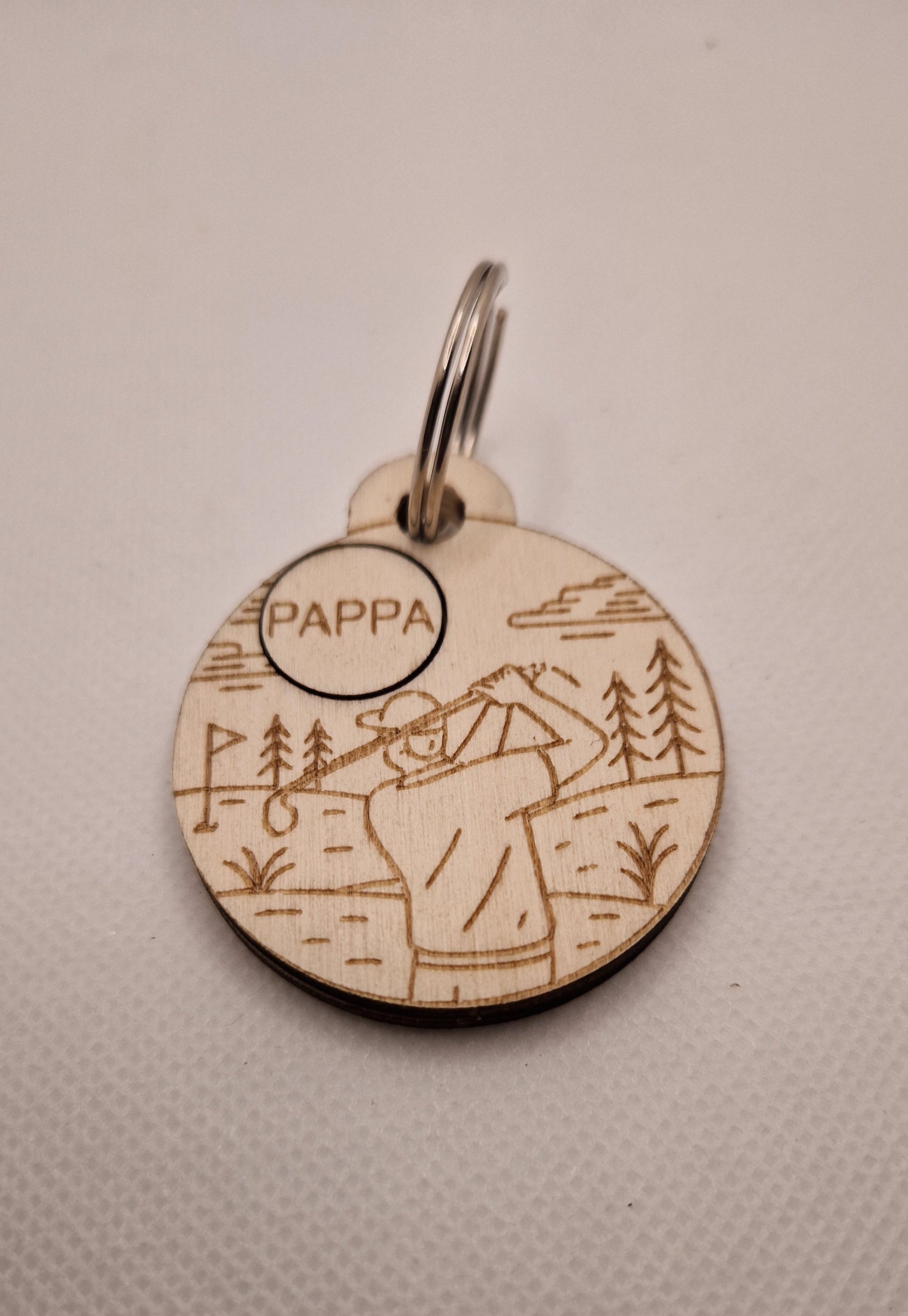 Yksilöity isän avaimenperä Marinkorut